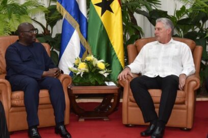 Recibió Díaz-Canel al Vicepresidente de Ghana