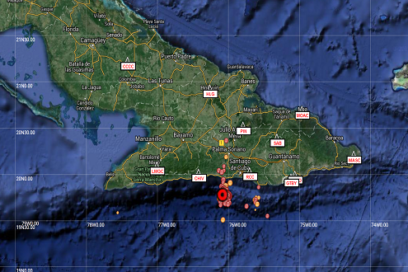 Reportan sismo perceptible al sureste de Imías en Guantánamo