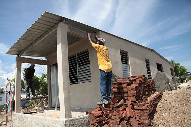 construcción de viviendas