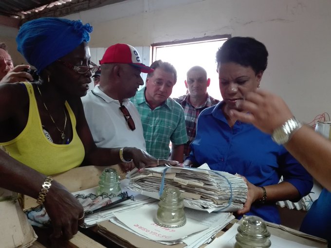 Vicepresidenta cubana chequea inversiones hidráulicas en Ciego de Ávila