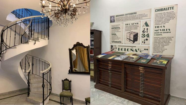 En la nueva librería, inaugurada en la Casa del Obispo Espada, se venden las publicaciones de la OHCH y se promocionan los proyectos del Centro Histórico.