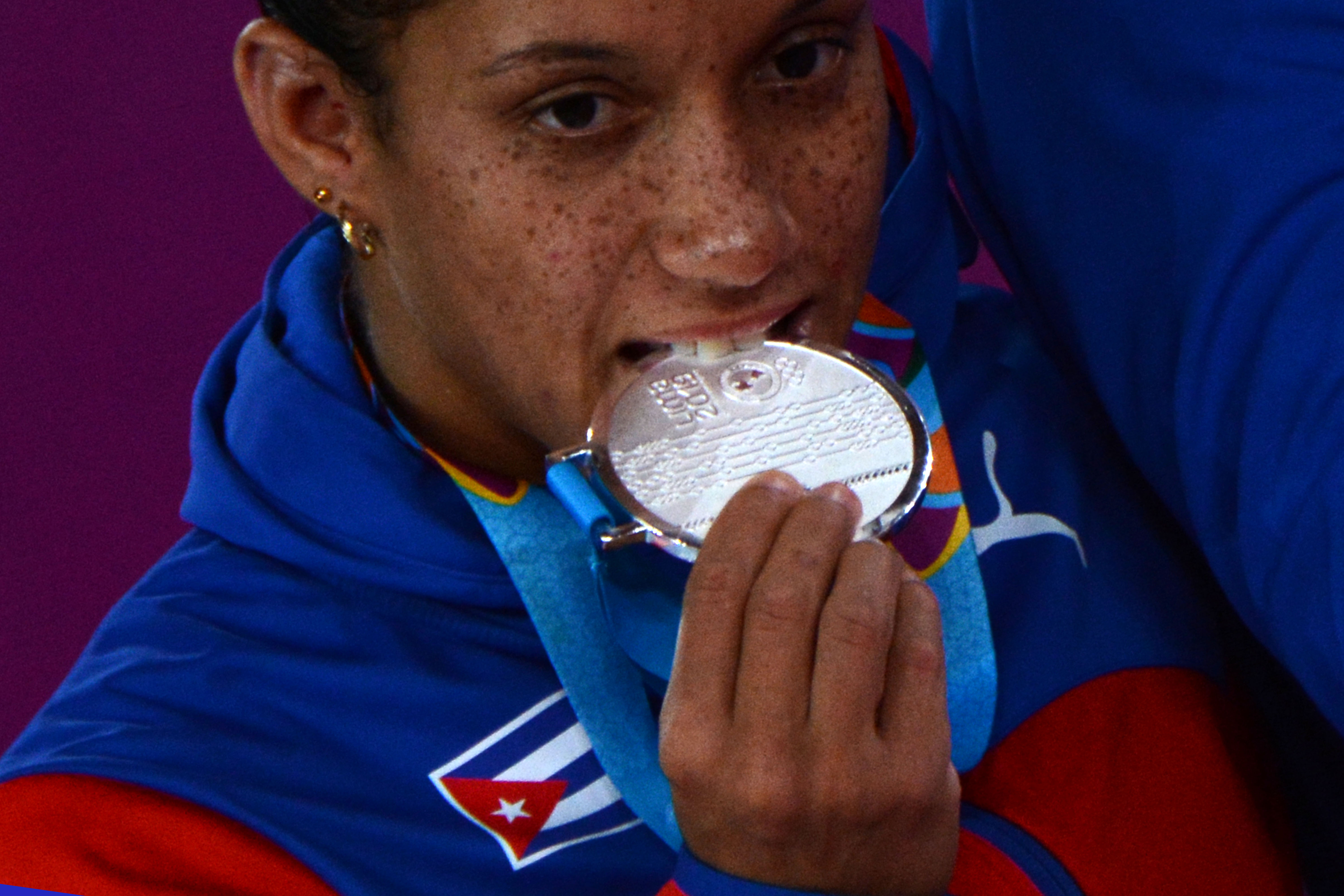 Yusneylis Guzmán, plata en los Juegos Panamericanos. FOTO/Osvaldo GUTIÉRREZ GÓMEZ