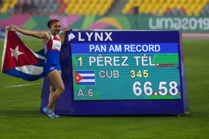 Yaimé Pérez: !oro y récord panamericano!