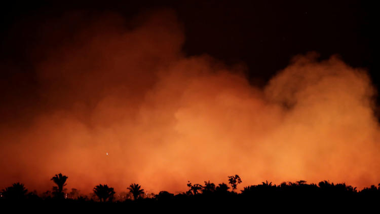 incendio en Amazonía brasileña