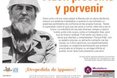 Lunes 12 de agosto de 2019