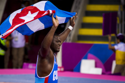 Mijaín López dio un «concierto de oro» en dos minutos