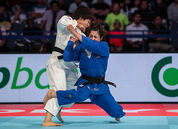 Christa Deguchi, primera campeona mundial de Canadá. Foto: Federación Internacional de Judo