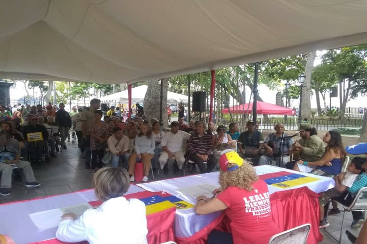 Firmas Venezuela contra el Bloqueo