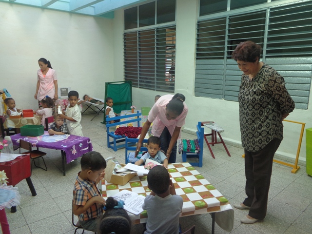 Para este curso escolar habrá un incremento en la capacidad de los círculos infantiles, centros donde el sector ha favorecido a madres con más de un niño en edad escolar, trabajadoras por cuenta propia y estudiantes. Foto: Adriana Rojas Preval