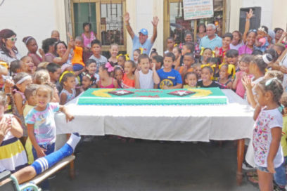 Gran fiesta en homenaje a Fidel