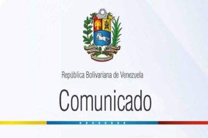 Gobierno venezolano denuncia nueva orden ejecutiva de EE.UU.