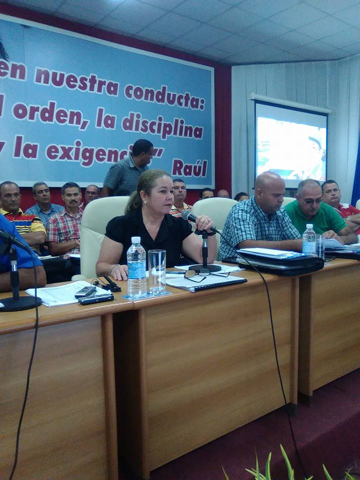 Yudí Rodríguez Hernández, primera secretaria del Partido en la provincia, esclareció que el Consejo Popular es el núcleo para lograr la participación popular para emprender esta tarea.