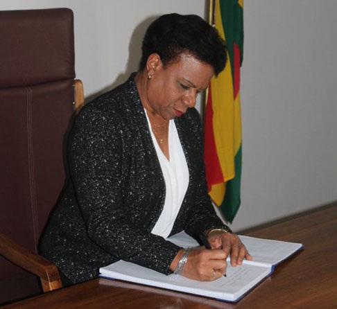 Vicepresidenta cubana rinde homenaje a desaparecido Robert Mugabe