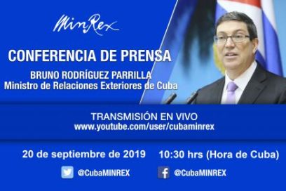 Presentará Cuba informe sobre el bloqueo de Estados Unidos