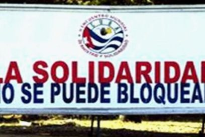 Mensaje de solidaridad al pueblo de Cuba (+Video)