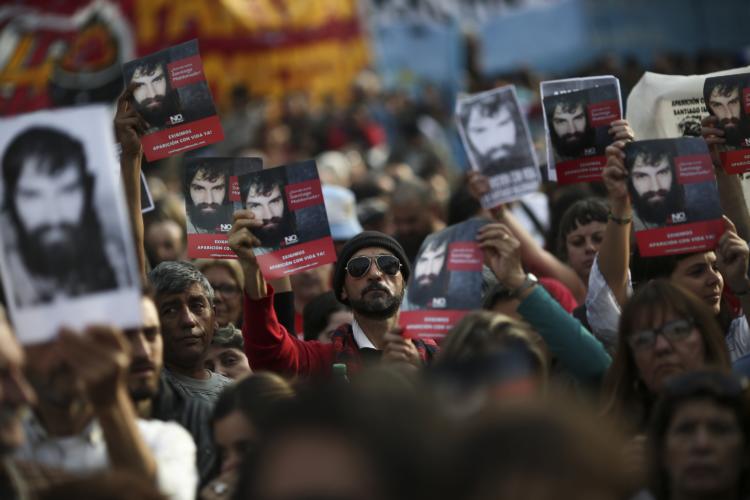 Reabren en Argentina la causa sobre joven Santiago Maldonado