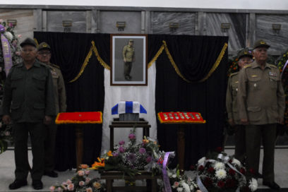 Rinden homenaje póstumo a Rigoberto García Fernández