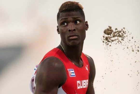Cristian Nápoles hizo lo mejor de su carrera deportiva, pero se lesionó en el cuarto salto. Foto: www.iaaf.org