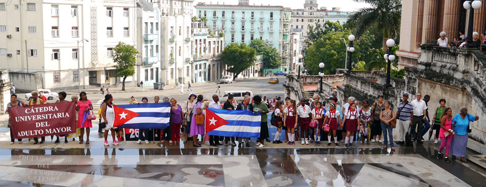 Día Internacional de las Personas Mayores. Foto: Sitio en Internet de la UH
