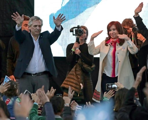La pareja opositora, “los Fernández” tienen posibilidad real de triunfar en los próximos comicios.