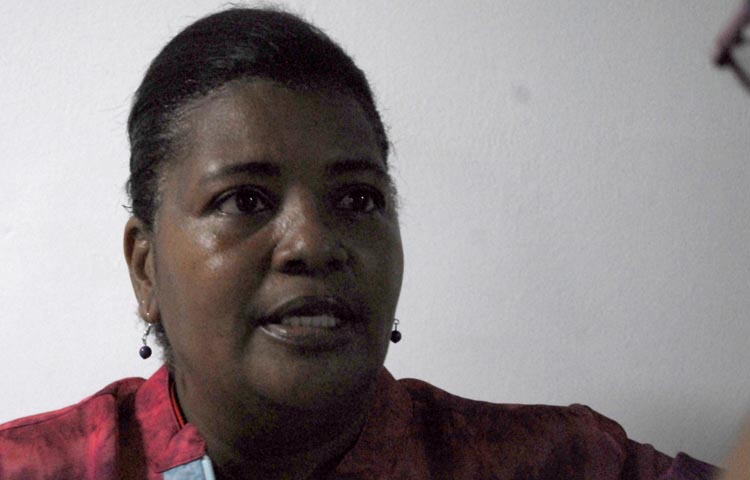 Inalvis Medina González, profesora e investigadora de la Escuela Nacional de Salud Pública. Foto: Agustín Borrego