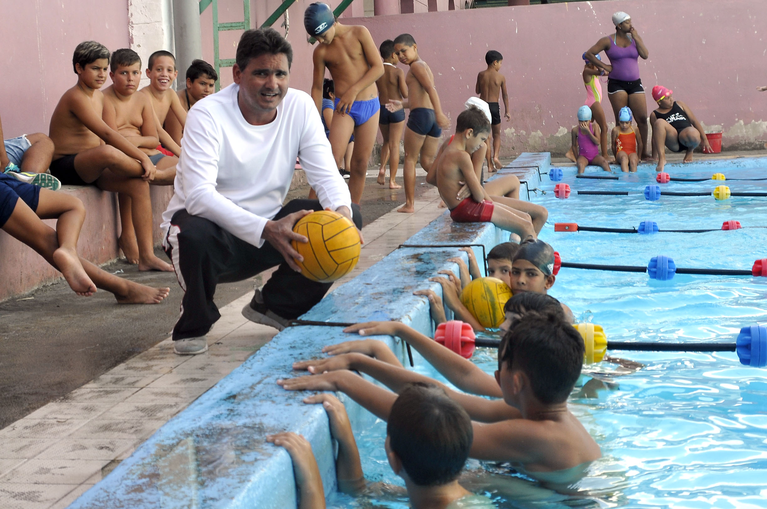 Escuela de Iniciación Deportiva Jorge Agostini, de Cienguegos. Foto: Jose Raul Rodriguez Robleda