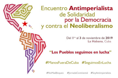 CTC convoca a tuitazo por evento antimperialista (+ Video)