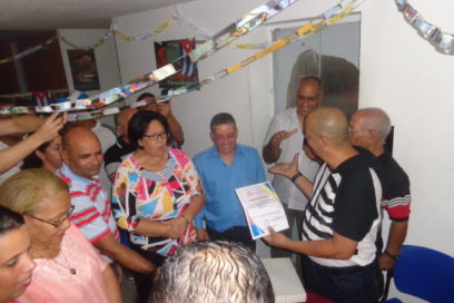Colaboradores cubanos en Venezuela festejan aniversario de los CDR
