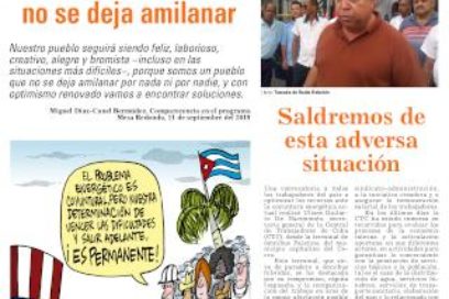Lunes 16 de septiembre de 2019