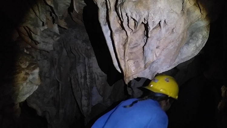 Los 46 km de la caverna son caminables. Foto: Reno Massola