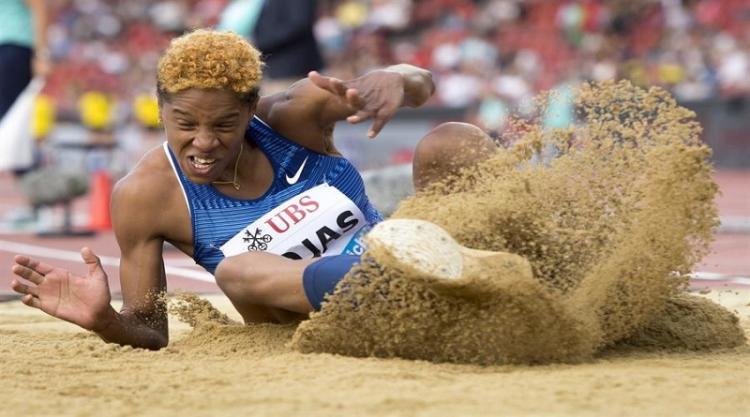 Yulimar Rojas estuvo a punto de destrozar el récord mundial de triple salto.