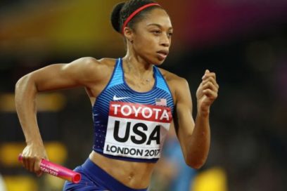 Atletas más dorados en mundiales de atletismo