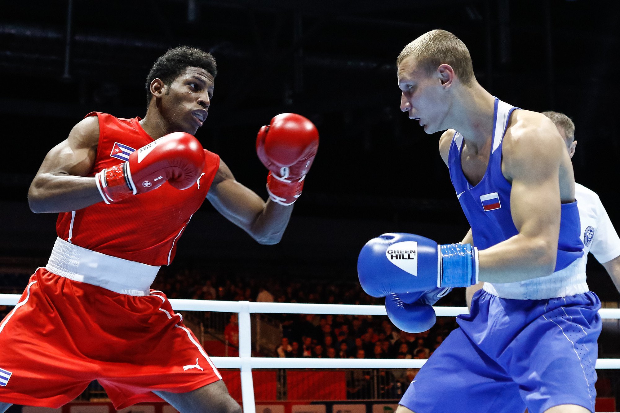 Andy Cruz, uno de los dos finalistas de Cuba en el mundial. Foto: aiba2019.com