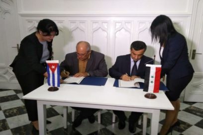 Cuba, Syria ink cultural agreement