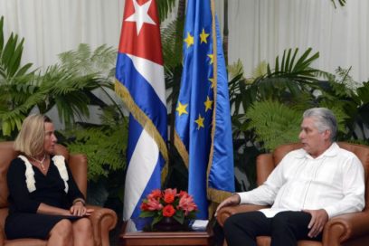 Diaz-Canel welcomed EU High Representative for Foreign Affairs