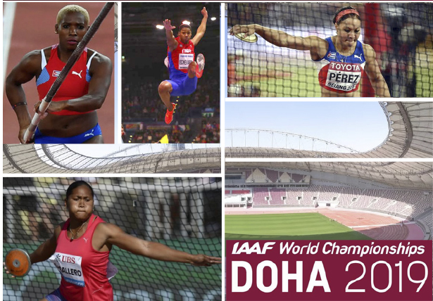 Cubanos en Campeonato Mundial de Atletismo 2019