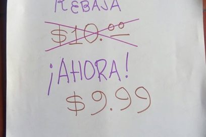 ¿Habrá quien venda caro si no hay quien lo compre?