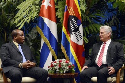 Recibió Díaz-Canel al Rey de Esuatini