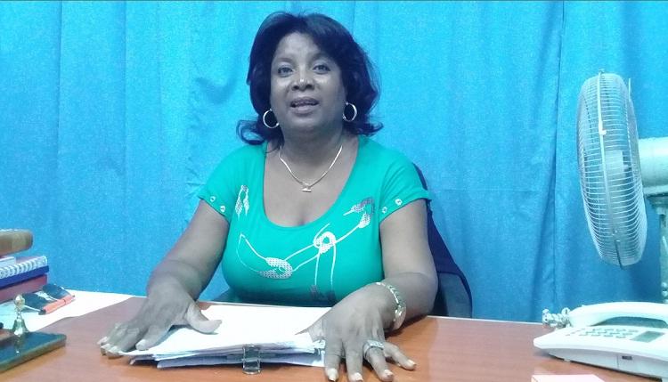 Violeta Fundora Smith, directora provincial de la DIS