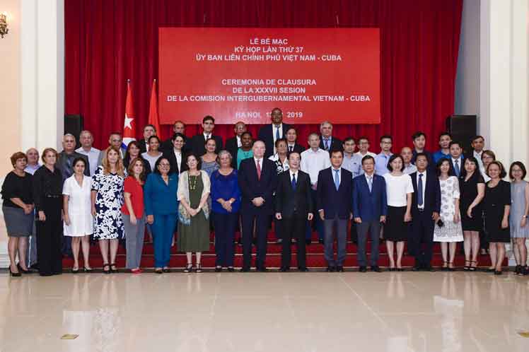 Comisión Intergubernamental Vietnam-Cuba vigoriza nexos bilaterales
