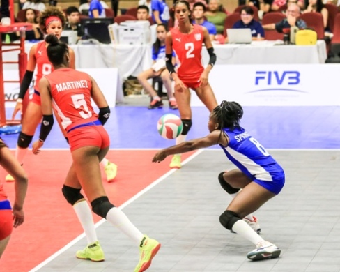 Norceca de voleibol (f)