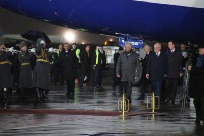 Presidente de Cuba en visita de trabajo en Moscú (+Fotos)
