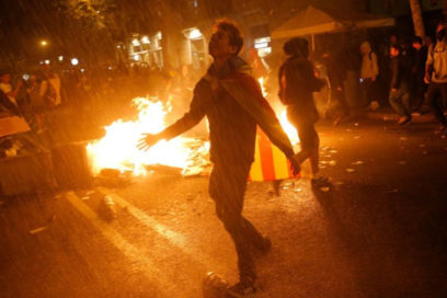 Violencia en Cataluña