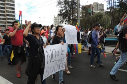 El paro y la protesta se mantienen en las calles de Ecuador (+ Fotos)
