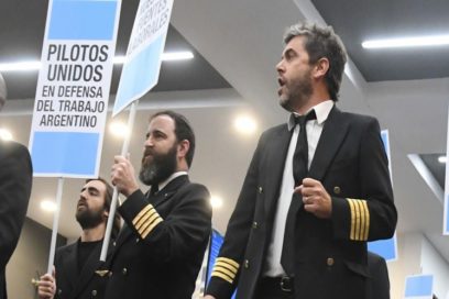 Pilotos argentinos en paro por 48 horas