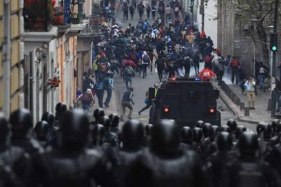 Rechazan estado de excepción en Ecuador