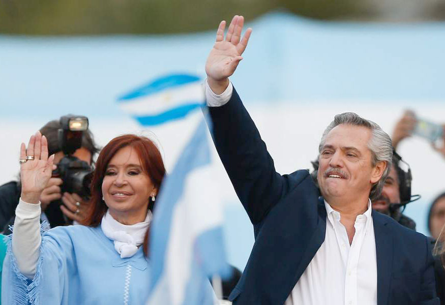 El conteo rápido de votos en Argentina daba ventaja a Alberto Fernández. Foto: EFE