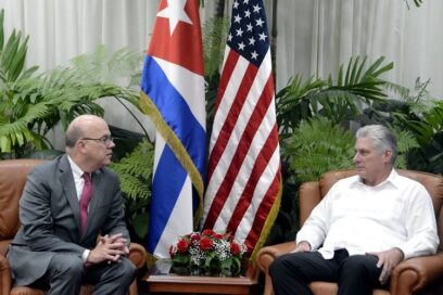 Recibió Díaz-Canel a congresista de los Estados Unidos