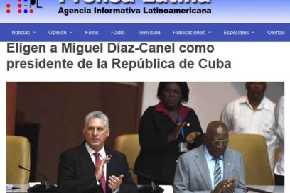 Medios de prensa internacionales resaltan elecciones en el Parlamento cubano