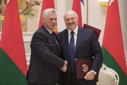Díaz-Canel y Lukashenko, un encuentro entre amigos (+ Fotos y video)